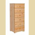 Petra keskeny, 6 fiókos, 110x46x40