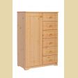 Petra 1 ajtós, 6 fiókos, 110x74x40
